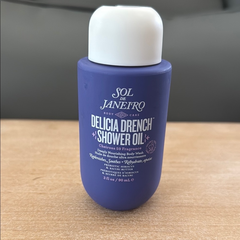 Sol de Janeiro Delicia Drench Shower Oil - Purple 90 ml